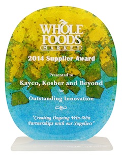 Kedem Wins Whole Foods’ Outstanding Innovation Award