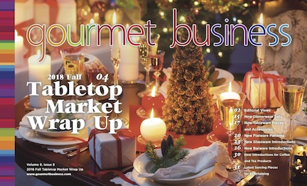 Gourmet Business 2018 Fall Tabletop Wrap Up