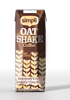 sofi-Winning Simpli OatShakes Gains Distribution in Canada