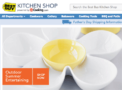 Best Buy Teams with Cooking.com for Its Online Kitchen Shop